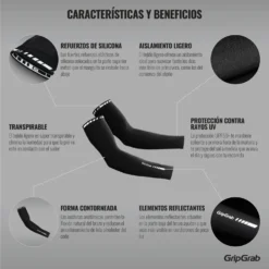 GripGrab Light Overgang Armwarmers - Black 25 GripGrab Light Overgang Armwarmers - Black -Aanbiedingen Rijwiel Kleding Winkel gripgrab light midseason arm warmers black 5 1094571