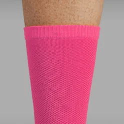 GripGrab Lightweight Airflow Sokken - Pink Hi-Vis -Aanbiedingen Rijwiel Kleding Winkel gripgrab lightweight airflow socks pink hi vis 1 1184882