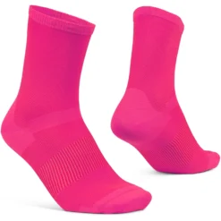 GripGrab Lightweight Airflow Sokken - Pink Hi-Vis