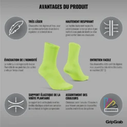 GripGrab Lightweight Airflow Sokken - Yellow Hi-Vis -Aanbiedingen Rijwiel Kleding Winkel gripgrab lightweight airflow socks yellow hi vis 7 1184793