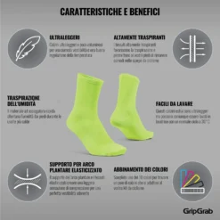 GripGrab Lightweight Airflow Sokken - Yellow Hi-Vis -Aanbiedingen Rijwiel Kleding Winkel gripgrab lightweight airflow socks yellow hi vis 9 1184789