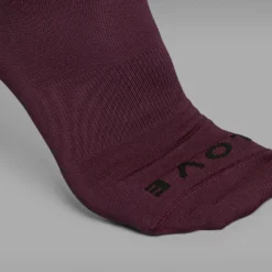 GripGrab Lightweight SL Short Sokken - Dark Red -Aanbiedingen Rijwiel Kleding Winkel gripgrab lightweight sl short socks dark red 5 1199076