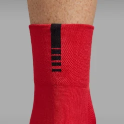 GripGrab Lightweight SL Short Sokken - Red -Aanbiedingen Rijwiel Kleding Winkel gripgrab lightweight sl short socks red 11 1198961
