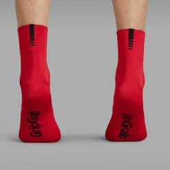 GripGrab Lightweight SL Short Sokken - Red -Aanbiedingen Rijwiel Kleding Winkel gripgrab lightweight sl short socks red 12 1198957