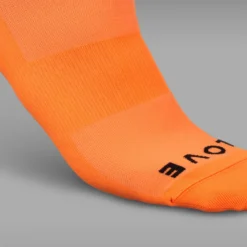 GripGrab Lightweight SL Sokken - Orange Hi-Vis -Aanbiedingen Rijwiel Kleding Winkel gripgrab lightweight sl socks orange hi vis 8 1199284