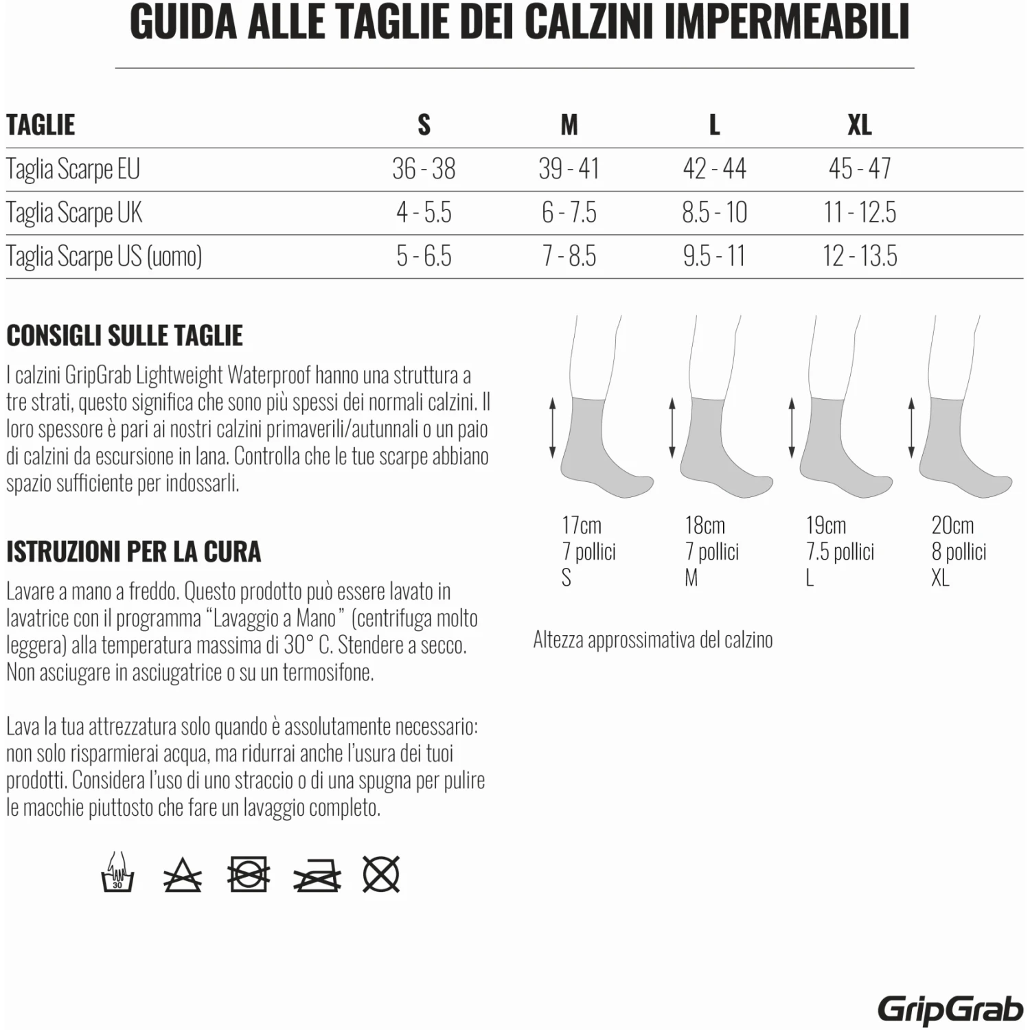 GripGrab Lichtgewicht Waterdichte Sokken - Black 22 GripGrab Lichtgewicht Waterdichte Sokken - Black - Afbeelding 20