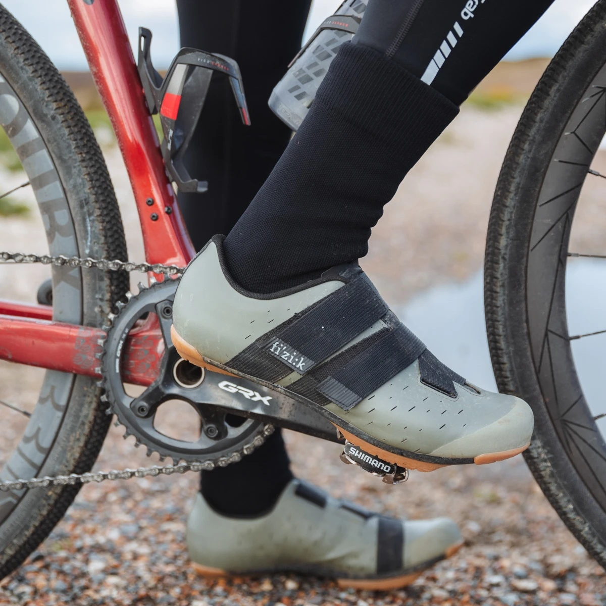 GripGrab Lichtgewicht Waterdichte Sokken - Black 12 GripGrab Lichtgewicht Waterdichte Sokken - Black - Afbeelding 10