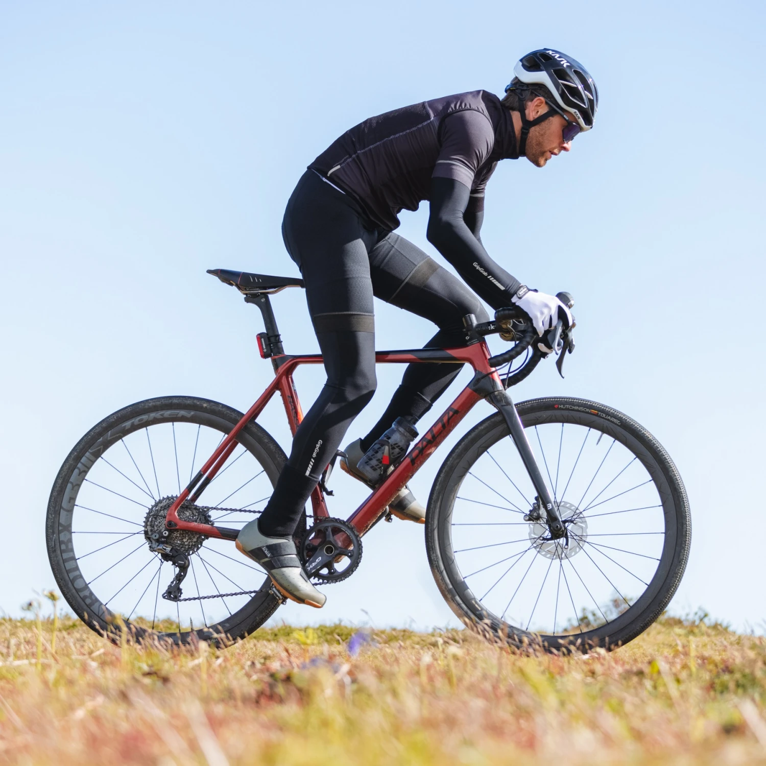 GripGrab Lichtgewicht Waterdichte Sokken - Black 14 GripGrab Lichtgewicht Waterdichte Sokken - Black - Afbeelding 12