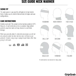 GripGrab Multifunctional Nek Warmer - Red -Aanbiedingen Rijwiel Kleding Winkel gripgrab multifunctional neck warmer black 15 1199735