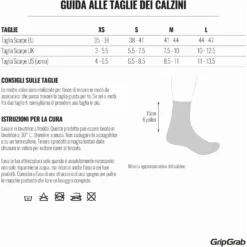 GripGrab Original Stripes Crew Sokken - Black -Aanbiedingen Rijwiel Kleding Winkel gripgrab original stripes crew socks black 17 1094402 1