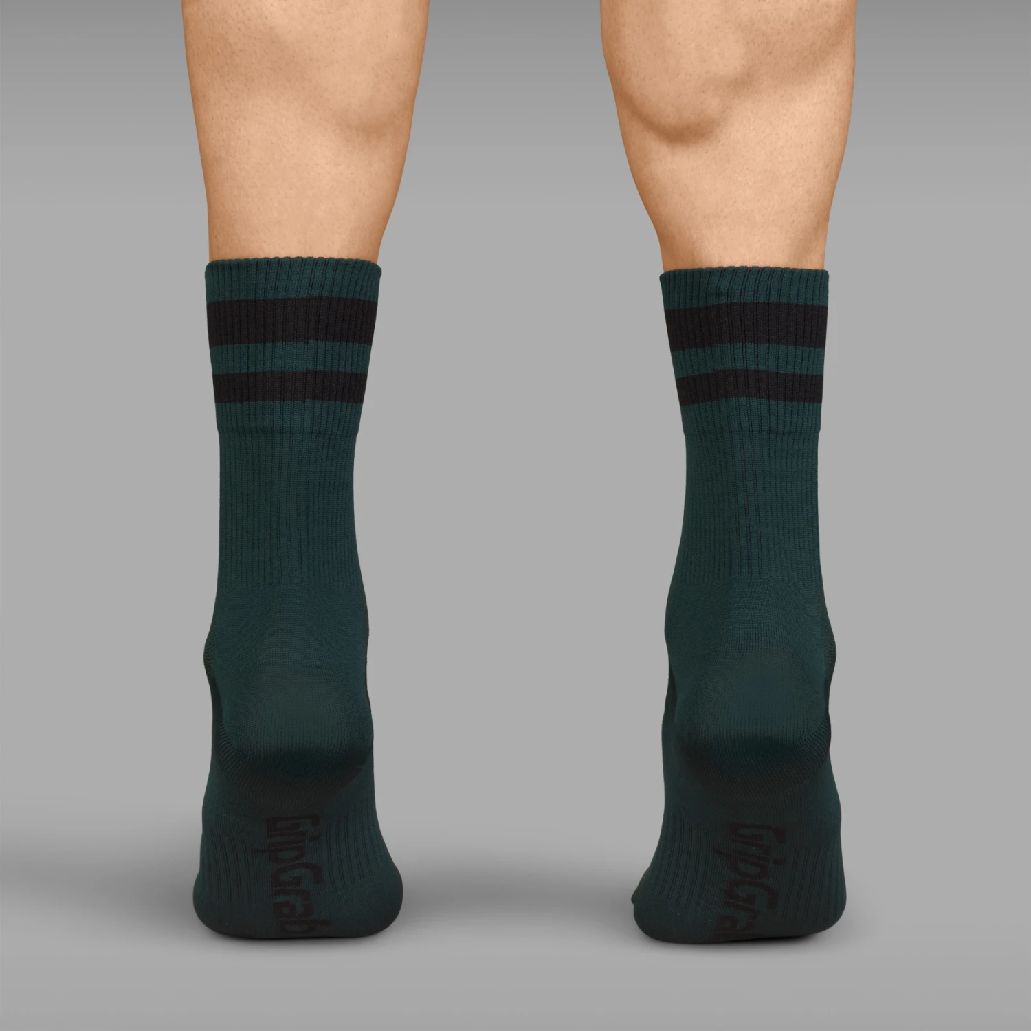 GripGrab Original Stripes Crew Sokken - Green 10 GripGrab Original Stripes Crew Sokken - Green - Afbeelding 8