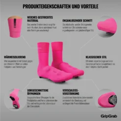GripGrab Primavera Overschoentjes - Pink -Aanbiedingen Rijwiel Kleding Winkel gripgrab primavera midseason cover socks pink 3 1200177