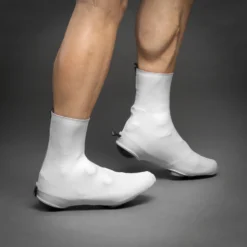 GripGrab RaceAero II Lichtgewicht Lycra Overschoen - White -Aanbiedingen Rijwiel Kleding Winkel gripgrab raceaero ii lightweight lycra shoe cover white 3 916062