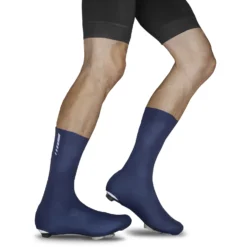 GripGrab RaceAero TT Raceday Lycra Overschoen 2 - Navy Blue -Aanbiedingen Rijwiel Kleding Winkel gripgrab raceaero tt raceday lycra shoe cover 2 navy blue 3 916014