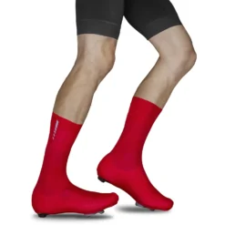 GripGrab RaceAero TT Raceday Lycra Overschoen 2 - Red -Aanbiedingen Rijwiel Kleding Winkel gripgrab raceaero tt raceday lycra shoe cover 2 red 3 916007
