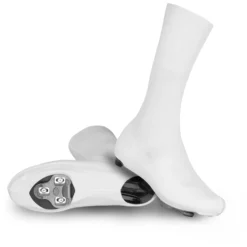 GripGrab RaceAero TT Raceday Lycra Overschoen 2 - White -Aanbiedingen Rijwiel Kleding Winkel gripgrab raceaero tt raceday lycra shoe cover 2 white 1 915996