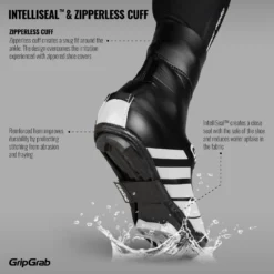 GripGrab RaceThermo Waterdichte Winter Overschoenen - Black -Aanbiedingen Rijwiel Kleding Winkel gripgrab racethermo waterproof winter shoe cover black 5 1094089