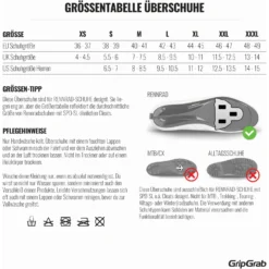 GripGrab Ride Waterdichte Overschoenen - Black -Aanbiedingen Rijwiel Kleding Winkel gripgrab ride waterproof shoe cover black 7 1094118