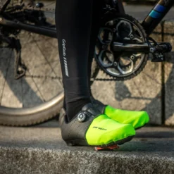 GripGrab Windproof Hi-Vis Toe Overschoenen - Yellow Hi-Vis -Aanbiedingen Rijwiel Kleding Winkel gripgrab windproof hi vis toe covers yellow hi vis 12 1202426