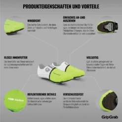GripGrab Windproof Hi-Vis Toe Overschoenen - Yellow Hi-Vis -Aanbiedingen Rijwiel Kleding Winkel gripgrab windproof hi vis toe covers yellow hi vis 3 1202425