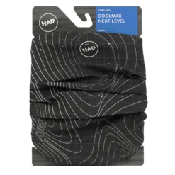 H.A.D. Coolmax EcoMade Next Level Multifunctionele Doek - Topo Black