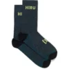 Hiru Primaloft 21cm Cycling Socks - Green - 1T -Aanbiedingen Rijwiel Kleding Winkel hiru primaloft 21cm radsocken 1 1209999