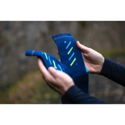 INCYLENCE Merino Rise Sokken - Navy Canary -Aanbiedingen Rijwiel Kleding Winkel incylence merino rise socks navy canary 3 1357604