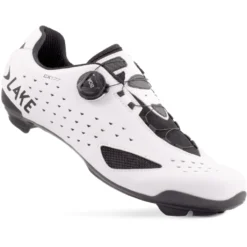 Lake CX 177 Road Shoe - White/black