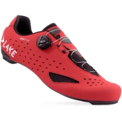 Lake CX 219 Road Shoe - Red/white