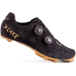 Lake MX 238 Gravel MTB Shoe - Black Suede/gold -Aanbiedingen Rijwiel Kleding Winkel lake mx238 gravel mtb shoe black suede gold 3 1093754