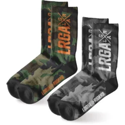 Loose Riders Technische MTB Sokken - Set Van 2 - LRXGA Camo