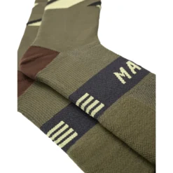 MAAP Evolve 3D Sokken - Olive -Aanbiedingen Rijwiel Kleding Winkel maap evolve 3d socks olive 3 1547621