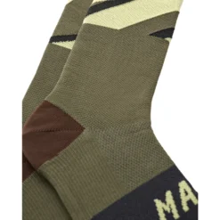 MAAP Evolve 3D Sokken - Olive -Aanbiedingen Rijwiel Kleding Winkel maap evolve 3d socks olive 4 1547618