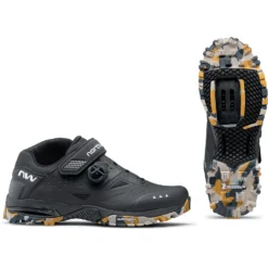 Northwave Enduro Mid 2 All Terrain Schoenen - Zwart/camo Sole 60 -Aanbiedingen Rijwiel Kleding Winkel northwave enduro mid 2 all terrain shoes black camo sole 60 1 1036155