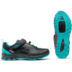 Northwave Escape Evo All Terrain Damesschoenen - Zwart/aqua 69 -Aanbiedingen Rijwiel Kleding Winkel northwave escape evo mtb women shoe black aqua 69 2 1034959