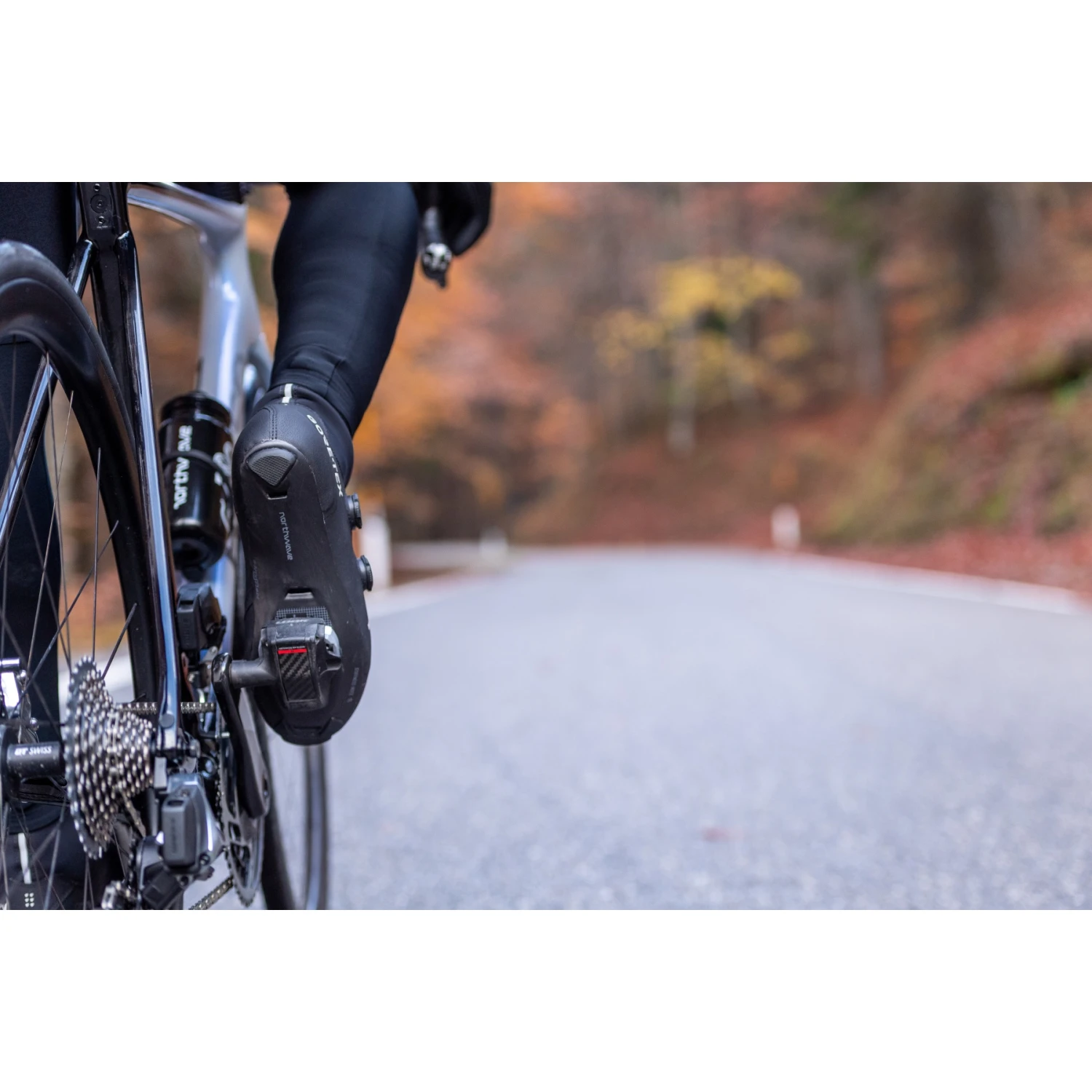 Northwave Flagship R GTX Racefietsschoenen - Zwart 10 13 Northwave Flagship R GTX Racefietsschoenen - Zwart 10 - Afbeelding 11