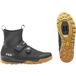 Northwave Kingrock Plus GTX MTB Winterschoenen - Zwart/honey 16 -Aanbiedingen Rijwiel Kleding Winkel northwave kingrock plus gtx 80224001 16 04 1302768