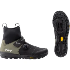 Northwave Kingrock Plus GTX MTB Winterschoenen - Zwart/forest Green 02 -Aanbiedingen Rijwiel Kleding Winkel northwave kingrock plus gtx mtb winter shoes black forest green 02 3 1537443