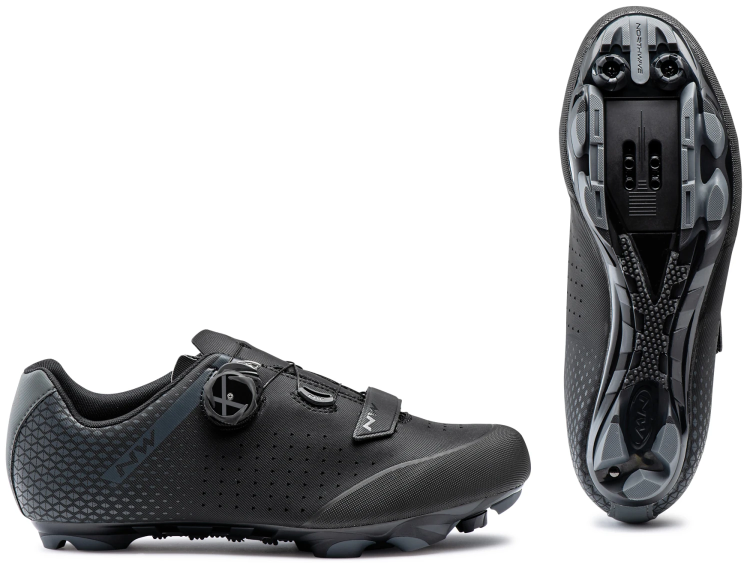 Northwave Origin Plus 2 MTB Schoenen - Zwart/anthracite 19 5 Northwave Origin Plus 2 MTB Schoenen - Zwart/anthracite 19 - Afbeelding 3