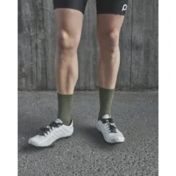 POC Flair Sock Mid - 1452 Epidote Green/uranium Black -Aanbiedingen Rijwiel Kleding Winkel poc flair sock mid 1452 epidote green uranium black 1 1165190