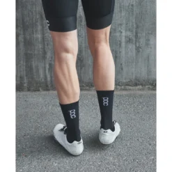 POC Vivify Sock Long - 1002 Uranium Black -Aanbiedingen Rijwiel Kleding Winkel poc vivify sock long 1002 uranium black 3 1265443