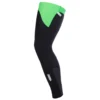 Q36.5 Woolf Beenwarmers - Zwart/groen -Aanbiedingen Rijwiel Kleding Winkel q36 5 woolf beinlinge green 1486323