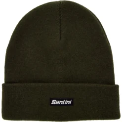 Santini Beanie Wool Beanie SP480WLBEANI - Military Green VM