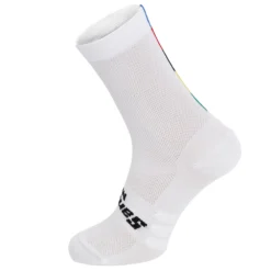 Santini UCI Rainbow Socks RE652HPWORLD - White