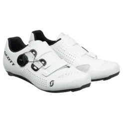 SCOTT Road Team Boa Shoe - White/black -Aanbiedingen Rijwiel Kleding Winkel scott road team boa 281195 white black e 1011697