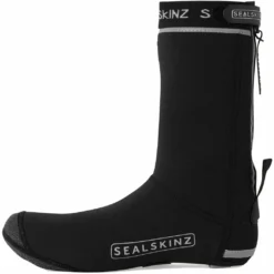 SealSkinz Caston Fietsoverschoenen All Weather Met Open Zool - Zwart