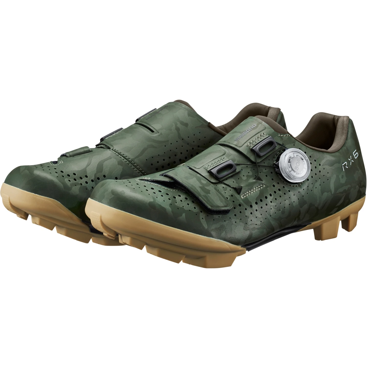 Shimano SH-RX600 Gravel Shoes - Green 4 Shimano SH-RX600 Gravel Shoes - Green - Afbeelding 2