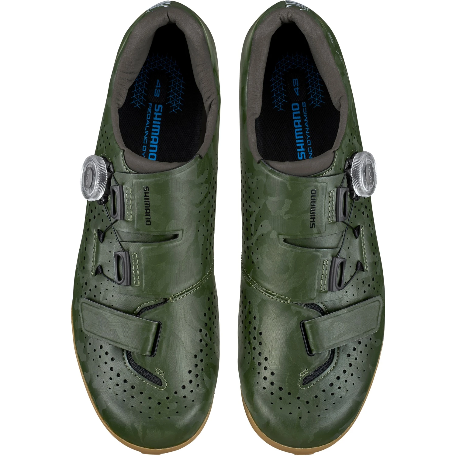 Shimano SH-RX600 Gravel Shoes - Green 5 Shimano SH-RX600 Gravel Shoes - Green - Afbeelding 3