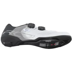 Shimano SH-RC702 Wide Racefietsschoenen - Breed - Wit -Aanbiedingen Rijwiel Kleding Winkel shimano sh rc702 bike shoe white 04 1092569