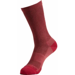 Specialized Hydrogen Vent Tall Socks - Maroon